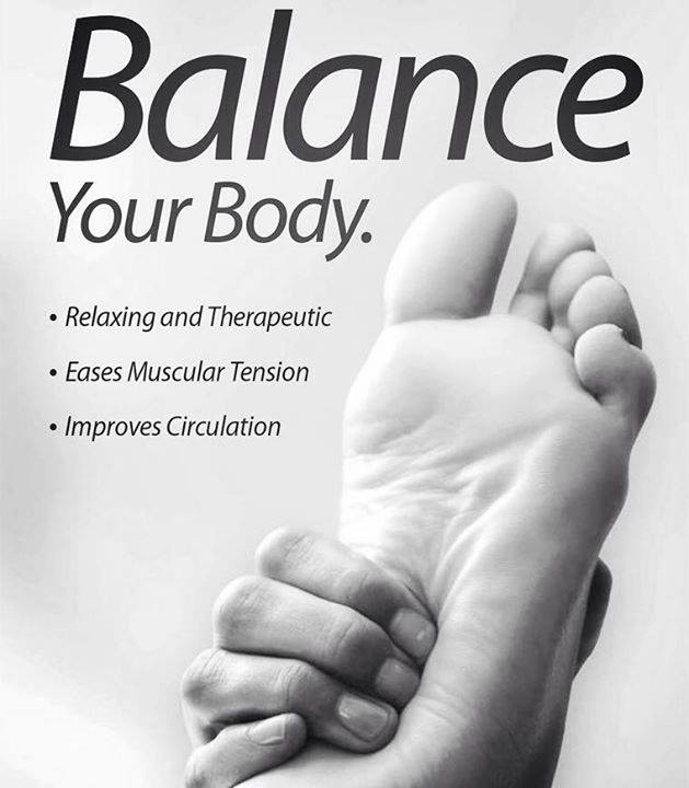 Grounding yourself using Reflexology